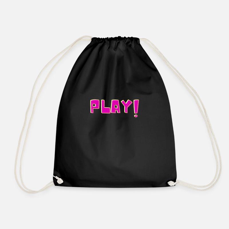 Play - Turnbeutel - Schwarz