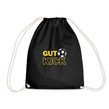 Gut Kick - Turnbeutel - Schwarz - Vorne