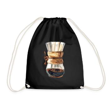 Chemex Karaffe - Turnbeutel - Schwarz - Vorne