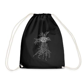 Übertaktung Übertakter Overclocker Overclocking - Sac de sport léger - noir - Devant