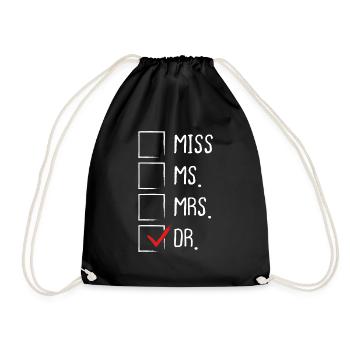 DNP Médecin Infirmière Appréciation Appelez-moi Dr. Nursing - Sac de sport léger - noir - Devant