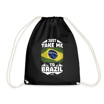 Brésil - Sac de sport léger - noir - Devant