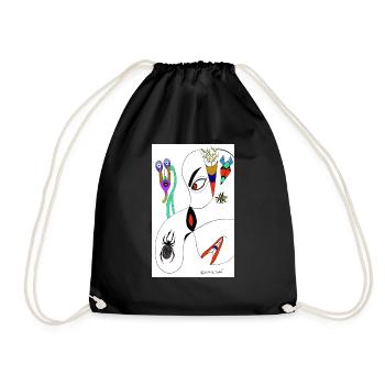 M Burns Head Spider - Sac de sport léger - noir - Devant