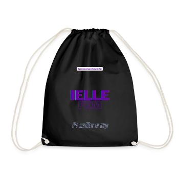 #pronounsarebeautiful ielle/fem - Sac de sport léger - noir - Devant