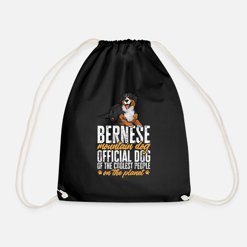 Berner Sennenhund - Turnbeutel - Schwarz