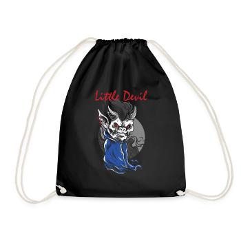 Little Devil - Turnbeutel - Schwarz - Vorne