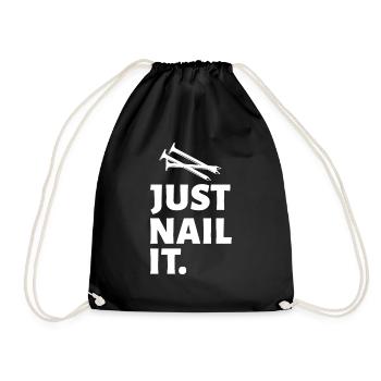 Artisan bricoleur Artisan Artisan Outil Construction - Sac de sport léger - noir - Devant