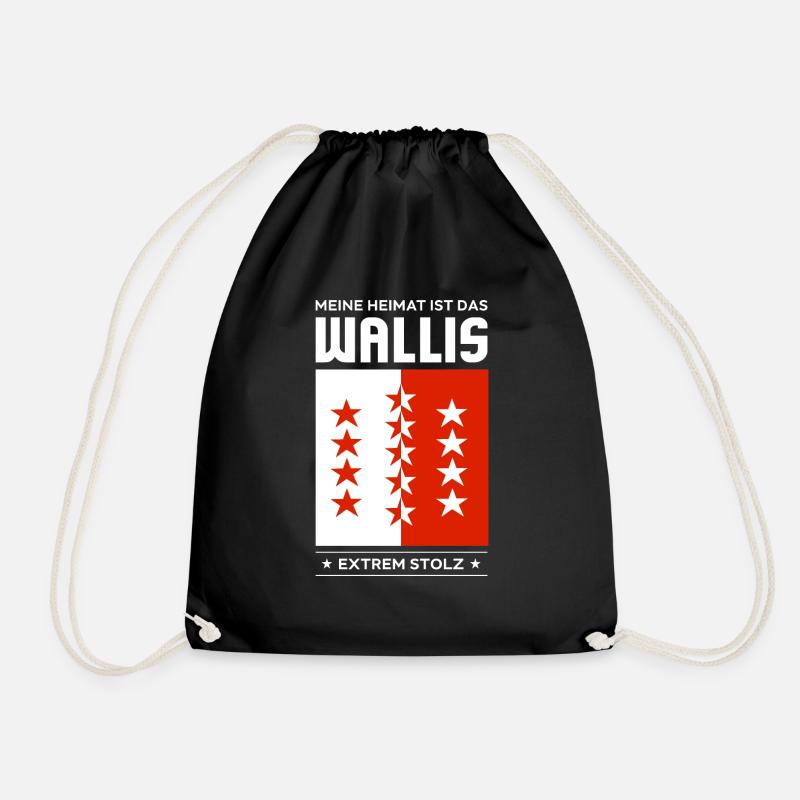 Wallis - Turnbeutel - Schwarz