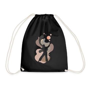 Dance School Dance Course Modern - Drawstring Bag - black - Front