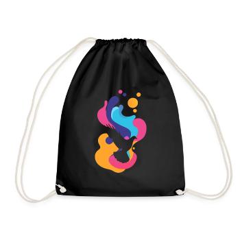 Pigeons Pigeon Pigeon Egg - Drawstring Bag - black - Front