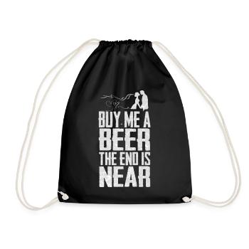 Drôle de sort pour célibataires - Sac de sport léger - noir - Devant