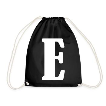 E - Sac de sport léger - noir - Devant