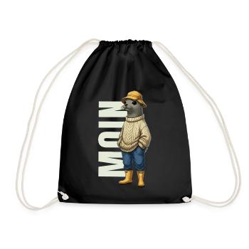 Moin Sea Lion Tenue Côtière Mer du Nord - Sac de sport léger - noir - Devant