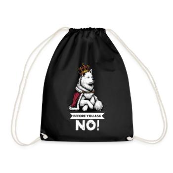 Avant de demander Berger Blanc Berger Berger - Sac de sport léger - noir - Devant