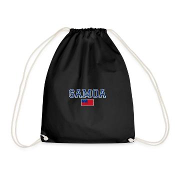 Samoa - Drawstring Bag - black - Front