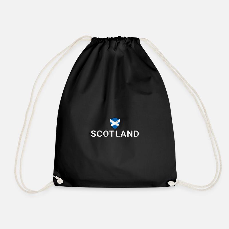 Schottland - Turnbeutel - Schwarz
