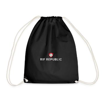 République du Rif - Sac de sport léger - noir - Devant