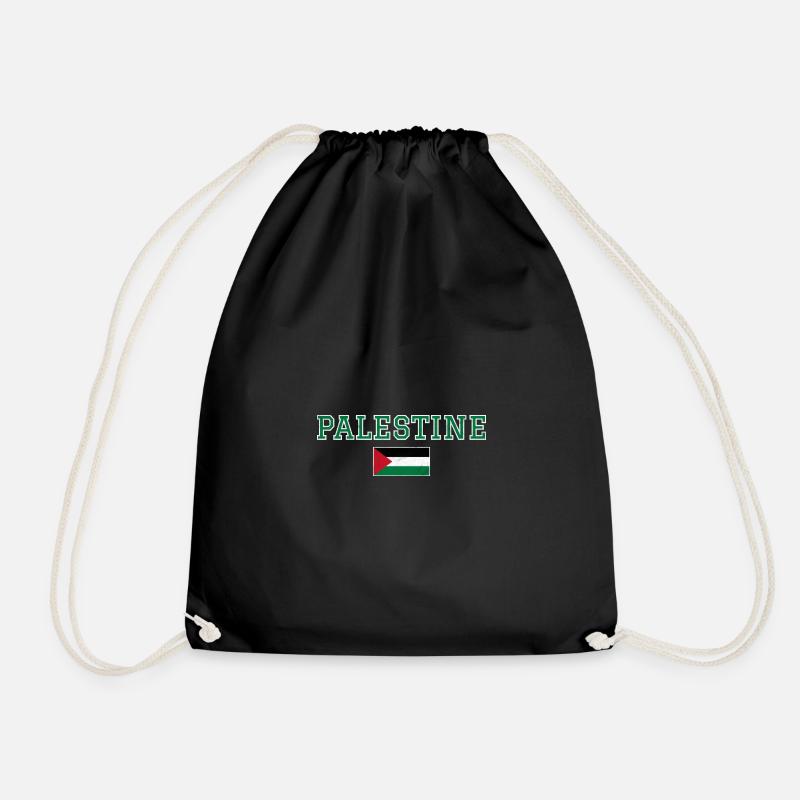 Palästina - Turnbeutel - Schwarz