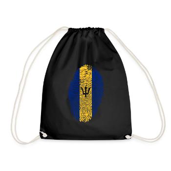 Barbados - Drawstring Bag - black - Front