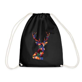 animal - Sac de sport léger - noir - Devant
