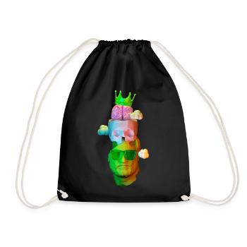 Thinking of Summer - Drawstring Bag - black - Front