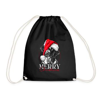 GROSSER MÜNSTERLÄNDER Joyeux Noël Wilsigns - Sac de sport léger - noir - Devant