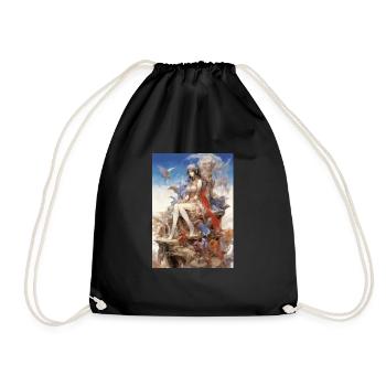 Irene of the Eastern Desert - Drawstring Bag - black - Front