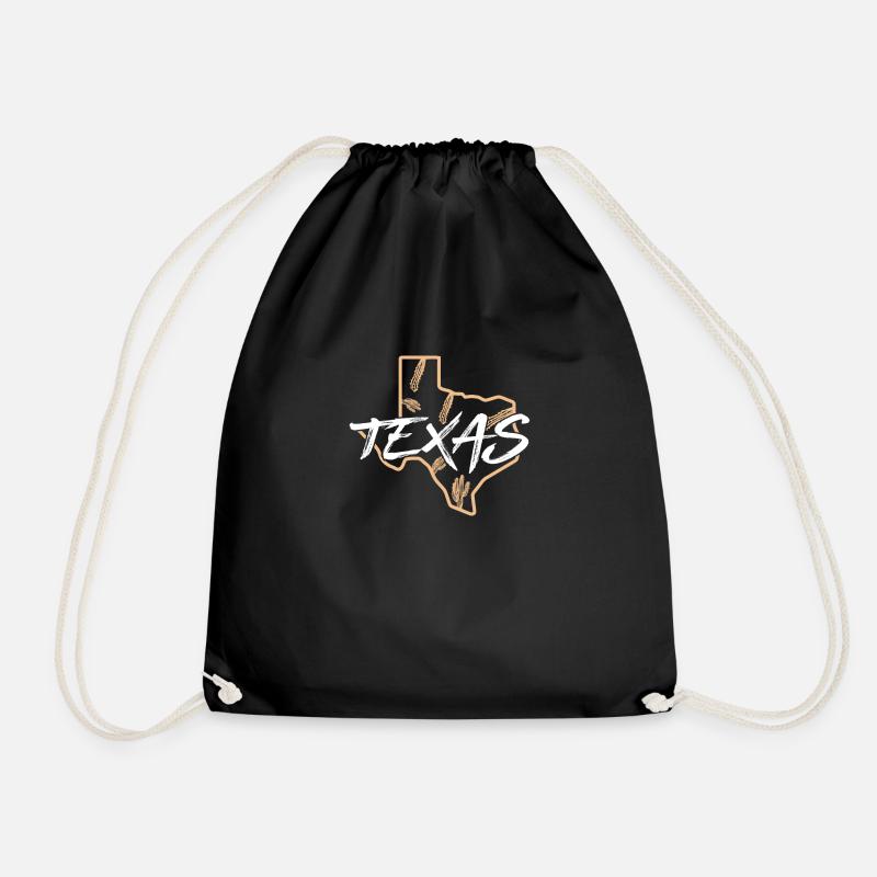 Texas - Turnbeutel - Schwarz