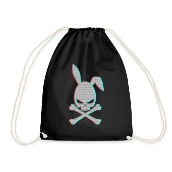 Happy Easter, skull - Sac de sport léger - noir - Devant