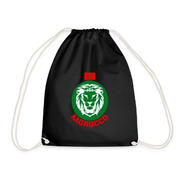 Maroc - Sac de sport léger - noir - Devant