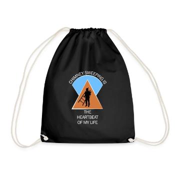 Chimney Sweep Chimney Sweep - Drawstring Bag - black - Front