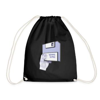 établi 3D - Sac de sport léger - noir - Devant
