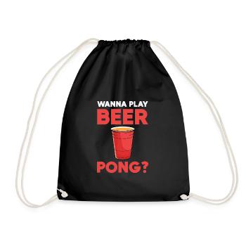 Beer Pong Beer Pong - Sac de sport léger - noir - Devant