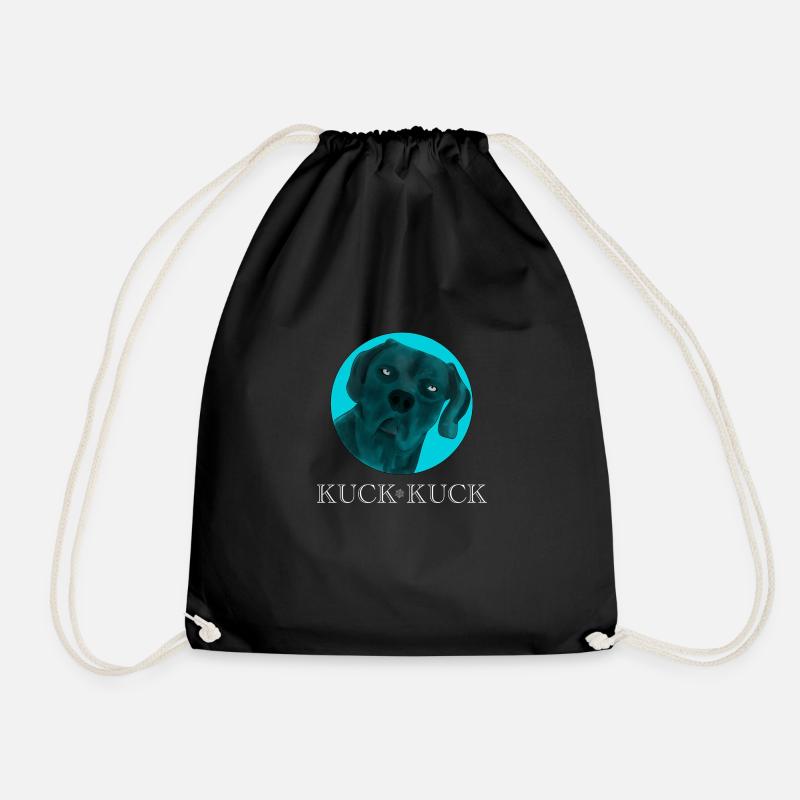 KUCK KUCK DESIGN ICE-BLUE - Turnbeutel - Schwarz