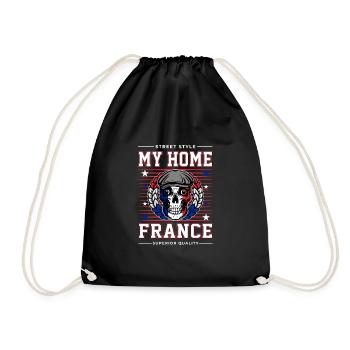 Ma France d’origine - Sac de sport léger - noir - Devant