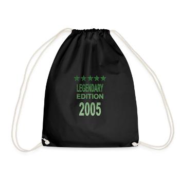 Legendary 2005 Edition - Turnbeutel - Schwarz - Vorne