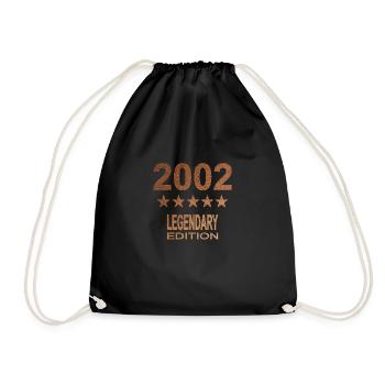 Legendary 2002 Edition - Drawstring Bag - black - Front
