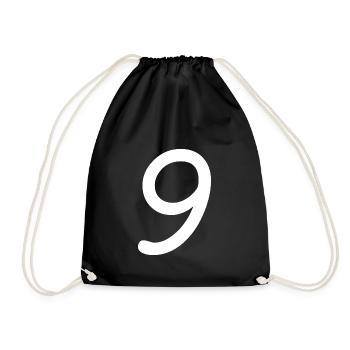 9 - Sac de sport léger - noir - Devant