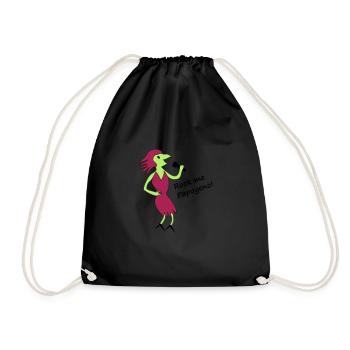 Papagena - dans les couleurs de votre choix - Sac de sport léger - noir - Devant