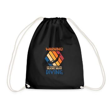 Schwimmen Sport Schwimmbad Schwimmer Schwimmen Lie - Turnbeutel - Schwarz - Vorne