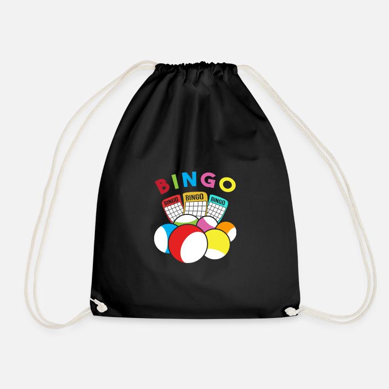 Bingo - Turnbeutel - Schwarz