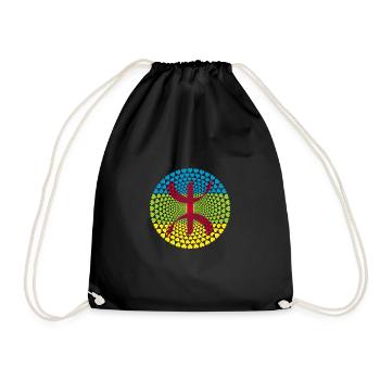 Berbère Maroc Maroc de Amazigh Tamazight - Sac de sport léger - noir - Devant