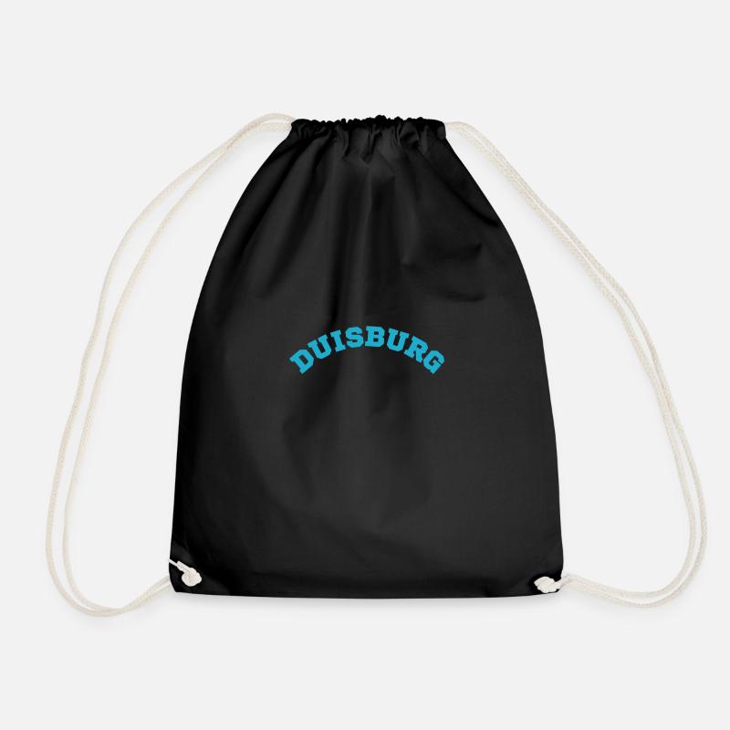 Duisburg - Drawstring Bag - black