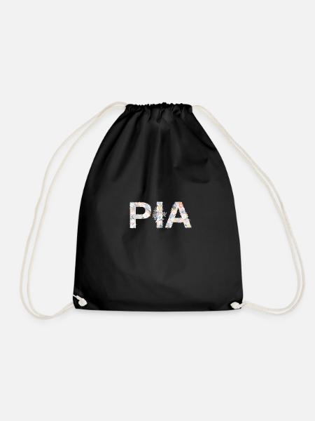 pia - Turnbeutel - Schwarz
