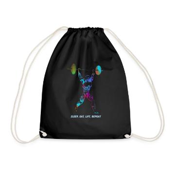 Jerk - Drawstring Bag - black - Front