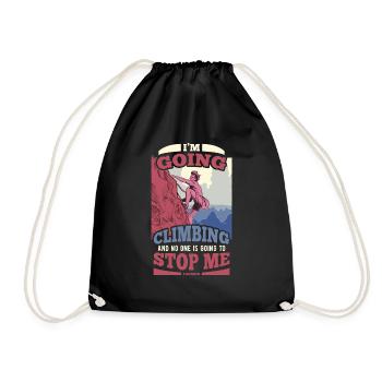 Grimper - Sac de sport léger - noir - Devant