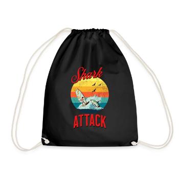 Summer Sun Holiday Beach Summer Beach Holidays - Drawstring Bag - black - Front