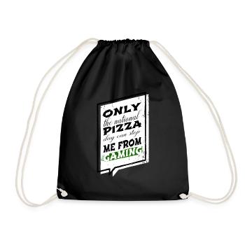Dungeon World I Don't Always Even Left My Jokes - Drawstring Bag - black - Front