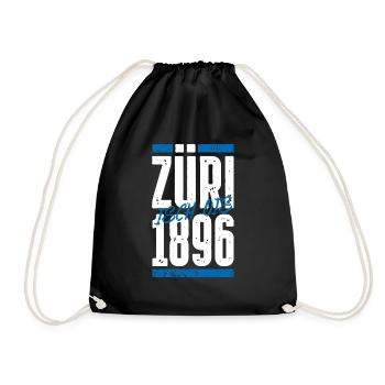 Züri - Turnbeutel - Schwarz - Vorne