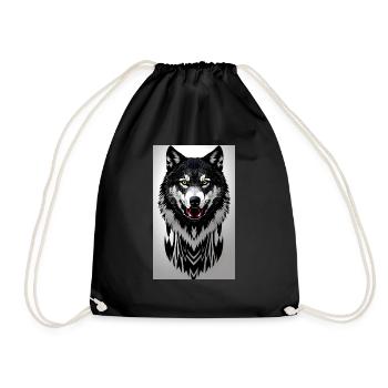 Loup - Sac de sport léger - noir - Devant